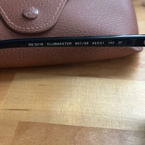 Ray-Ban Clubmaster Black Frame Sunglasses